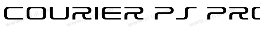 Courier PS Pro Bold字体转换